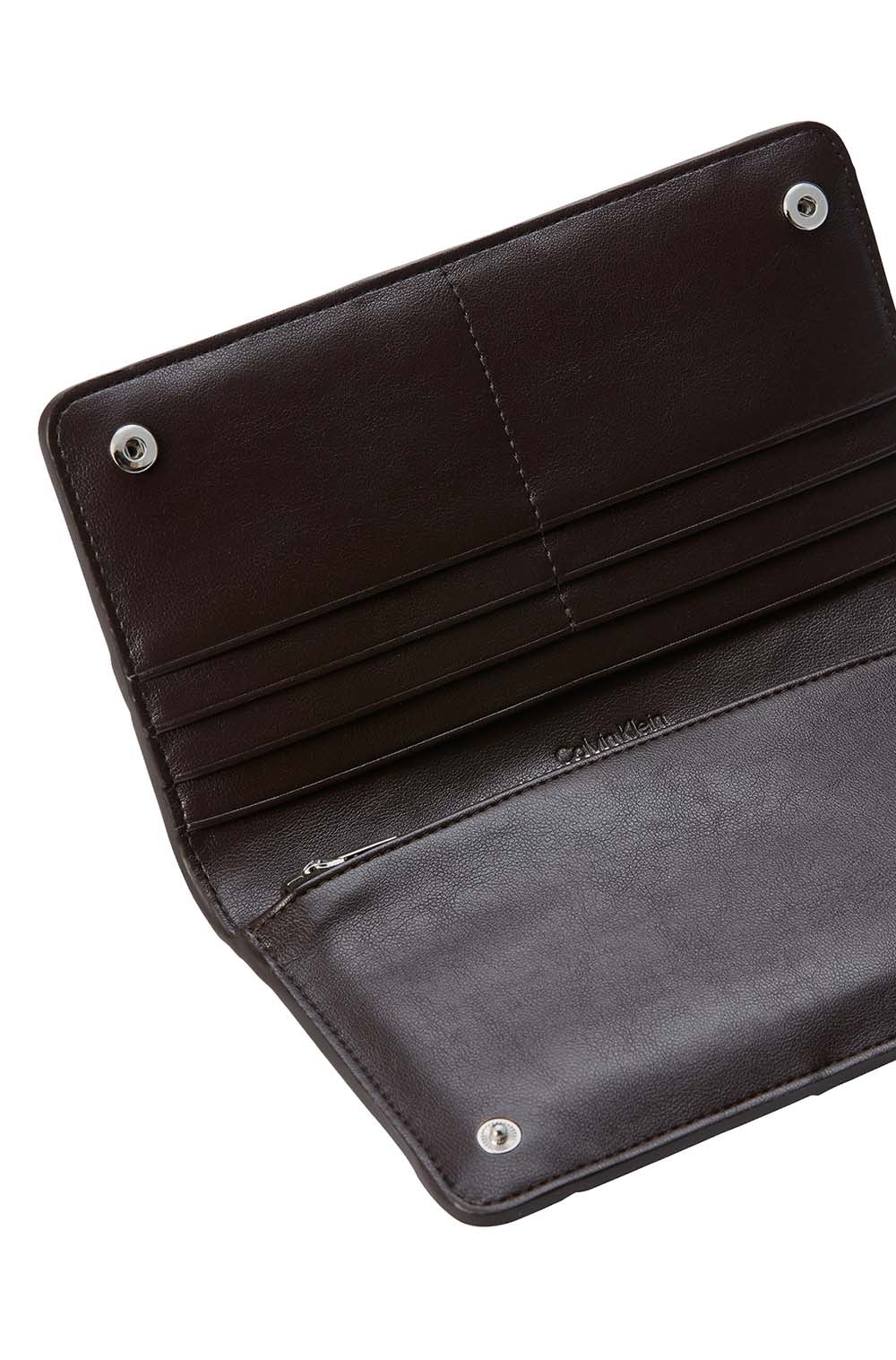 ארנק קלווין קליין Woven Passport Longfold נשים