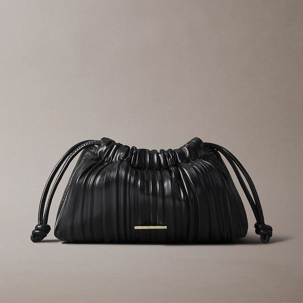 תיק קלווין קליין Mini Crossbody Im Plissee-Look נשים