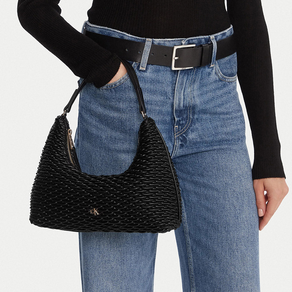 תיק קלווין קליין Soft Pleated Shoulder נשים