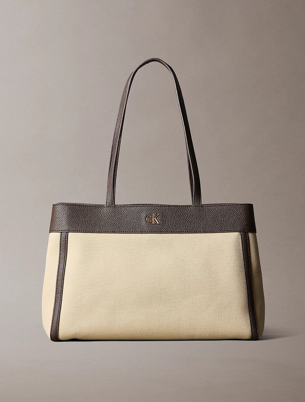 תיק קלווין קליין Ck Canvas Medium Tote נשים