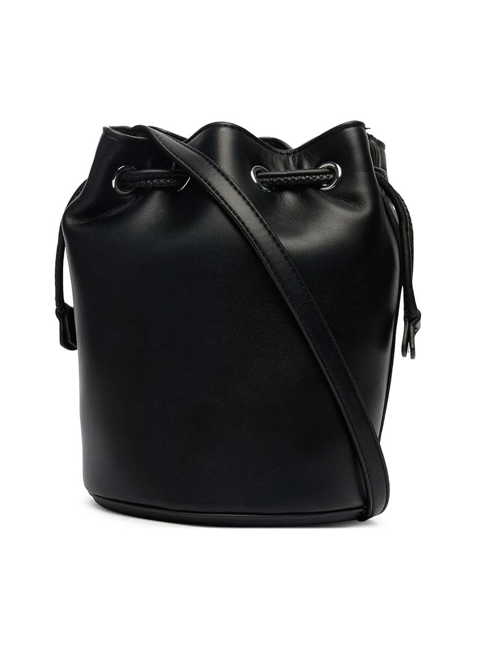 תיק קלווין קליין Emblem Jacquard Bucket Bag נשים