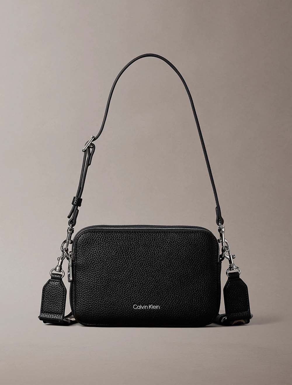 תיק קלווין קליין Webbing 2X Strap Camera Bag נשים