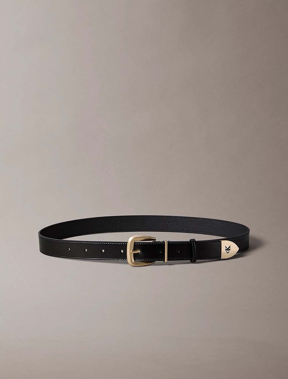 חגורה קלווין קליין HW End Tip Buckle 30mm Belt נשים