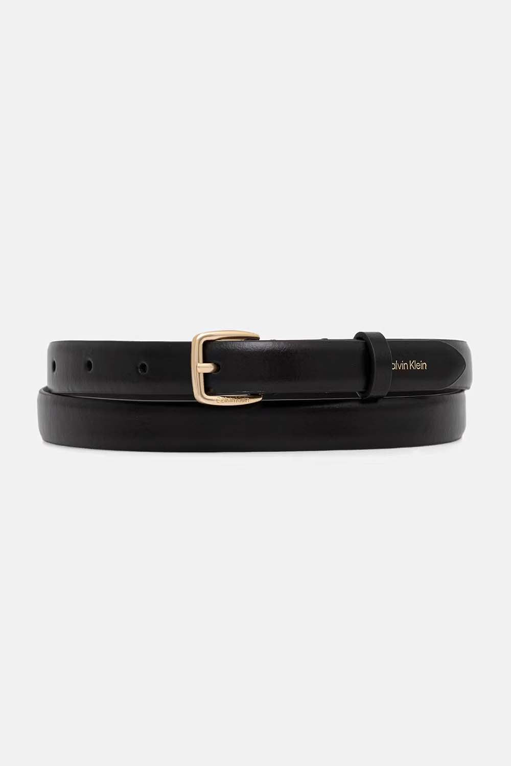 חגורה קלווין קליין Essential Buckle 20mm Belt נשים
