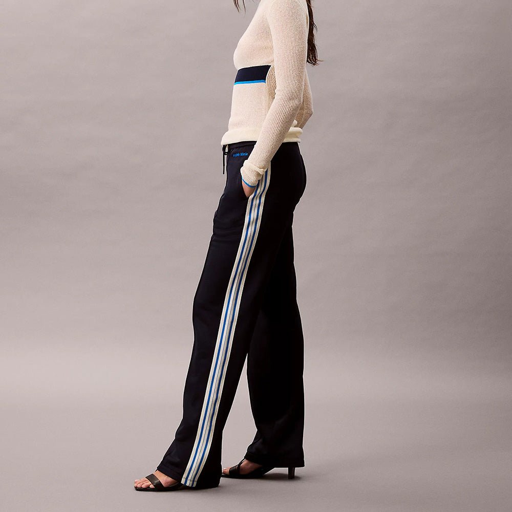 מכנס ארוך קלווין קליין High Shine French Terry Track נשים