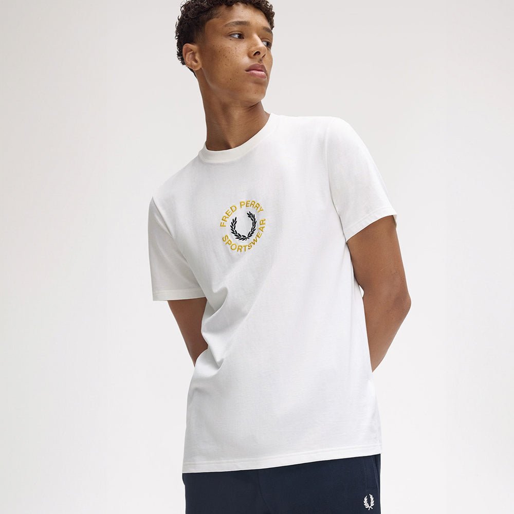 חולצת טישירט קצרה פרד פרי Sportswear Graphic גברים