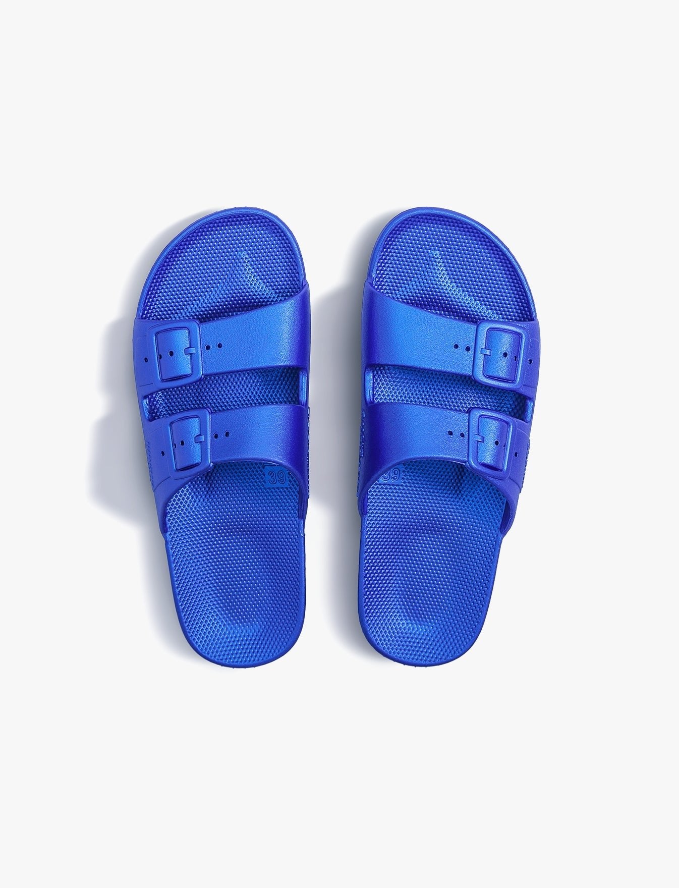 Freedom Moses Electrik - כפכפים לנשים מוזס בצבע כחול מטאלי