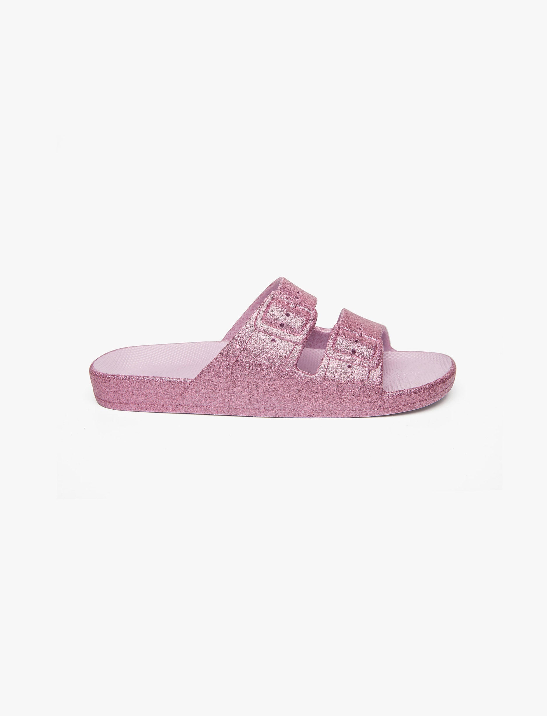 Fredoom Moses Kids Isla Parma Base New -כפכפים לילדות מוזס בצבע סגול מנצנץ