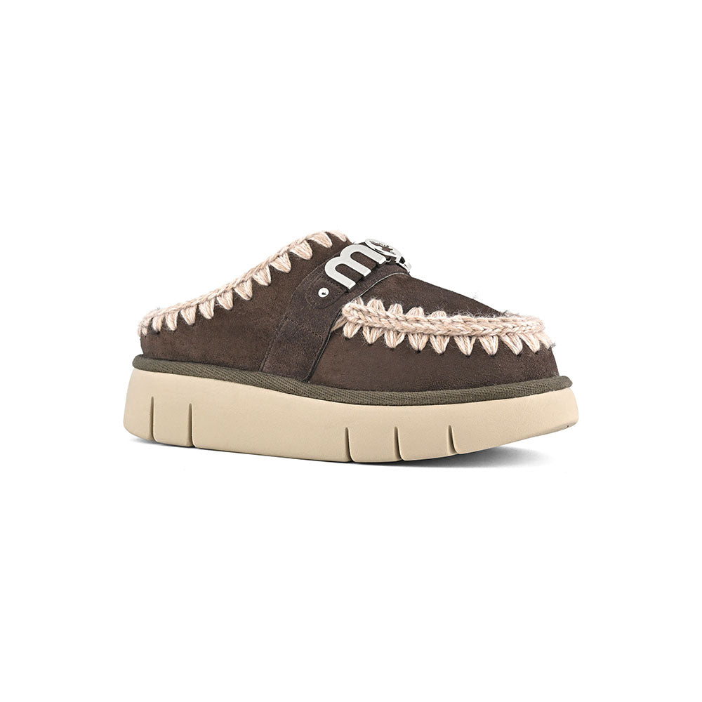 כפכפי Mou Bounce Clog Metal Logo נשים