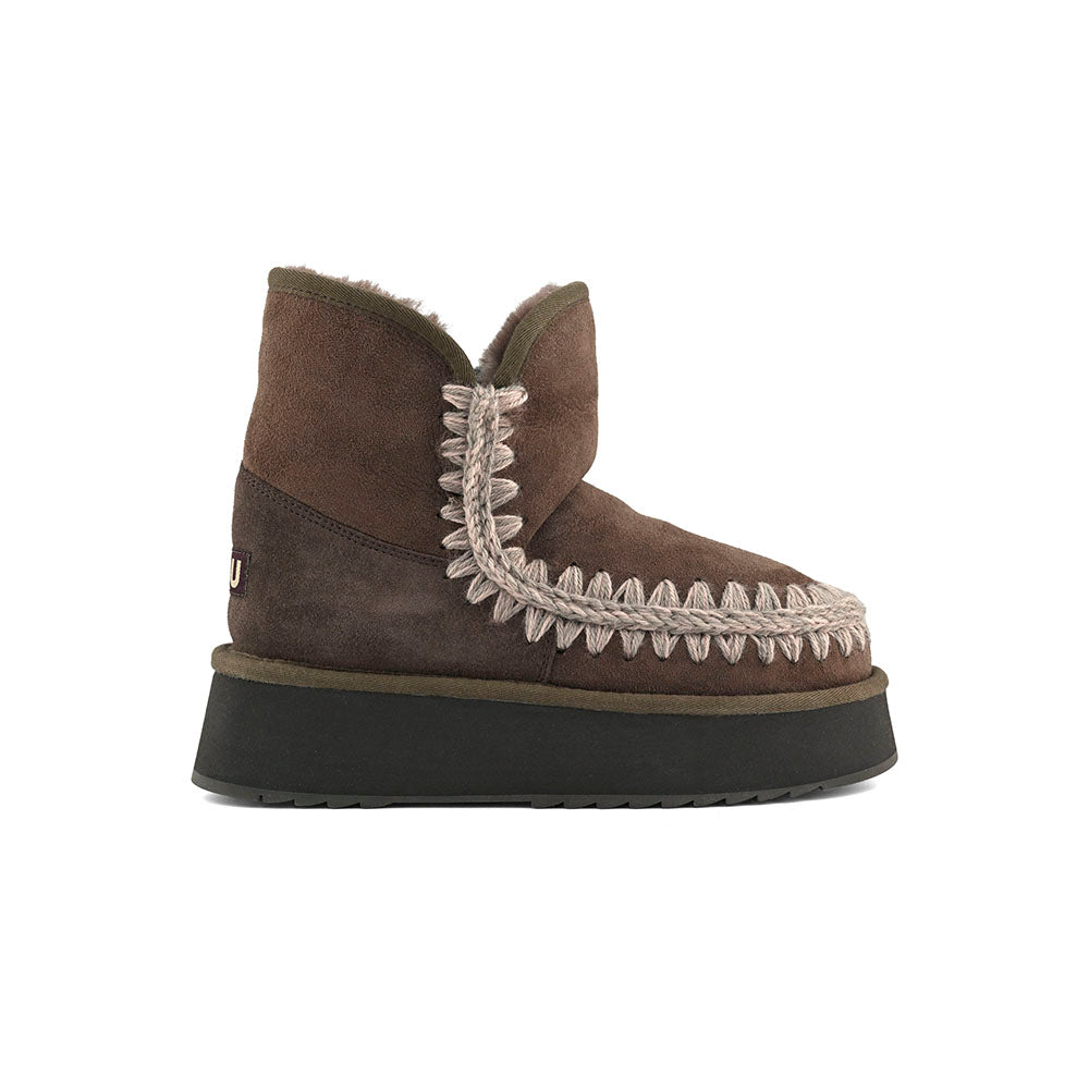 מגפי Mou Platform Boot Suede נשים
