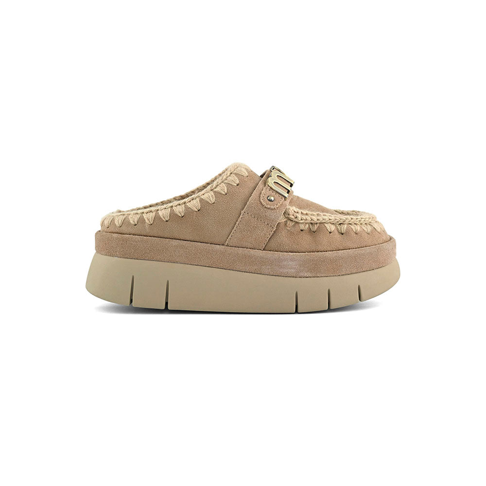 כפכפי Mou Bounce Welt Clog Suede נשים
