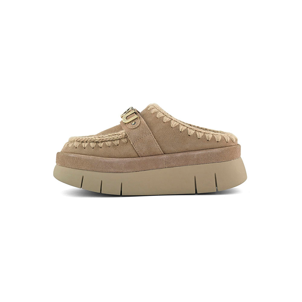 כפכפי Mou Bounce Welt Clog Suede נשים