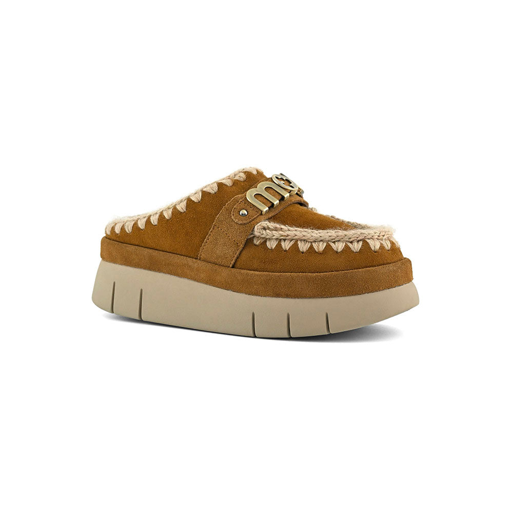 כפכפי Mou Bounce Welt Clog Suede נשים