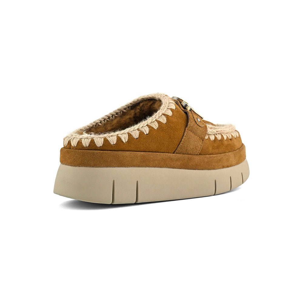 כפכפי Mou Bounce Welt Clog Suede נשים - mou-FW751001A-COG-36