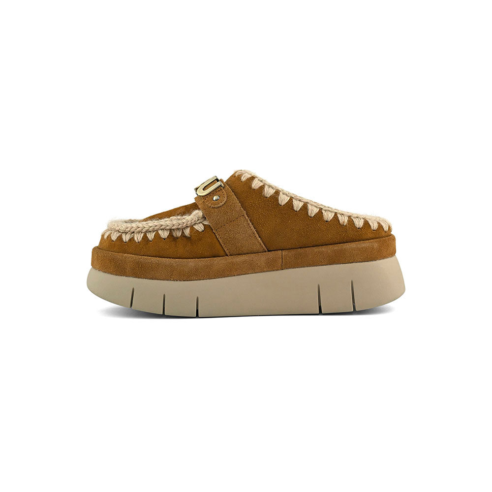 כפכפי Mou Bounce Welt Clog Suede נשים