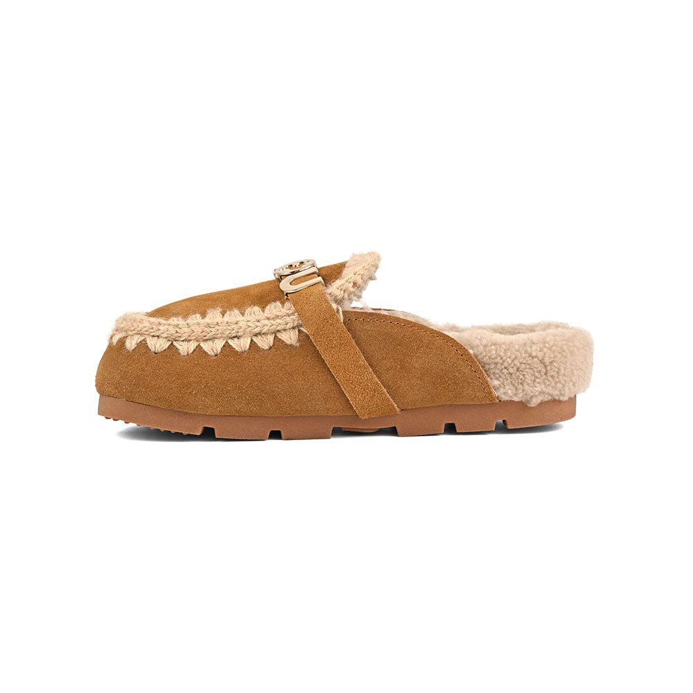 כפכפי Mou Winter Bio Slide - Logo נשים - mou-FW431000A-COG-36