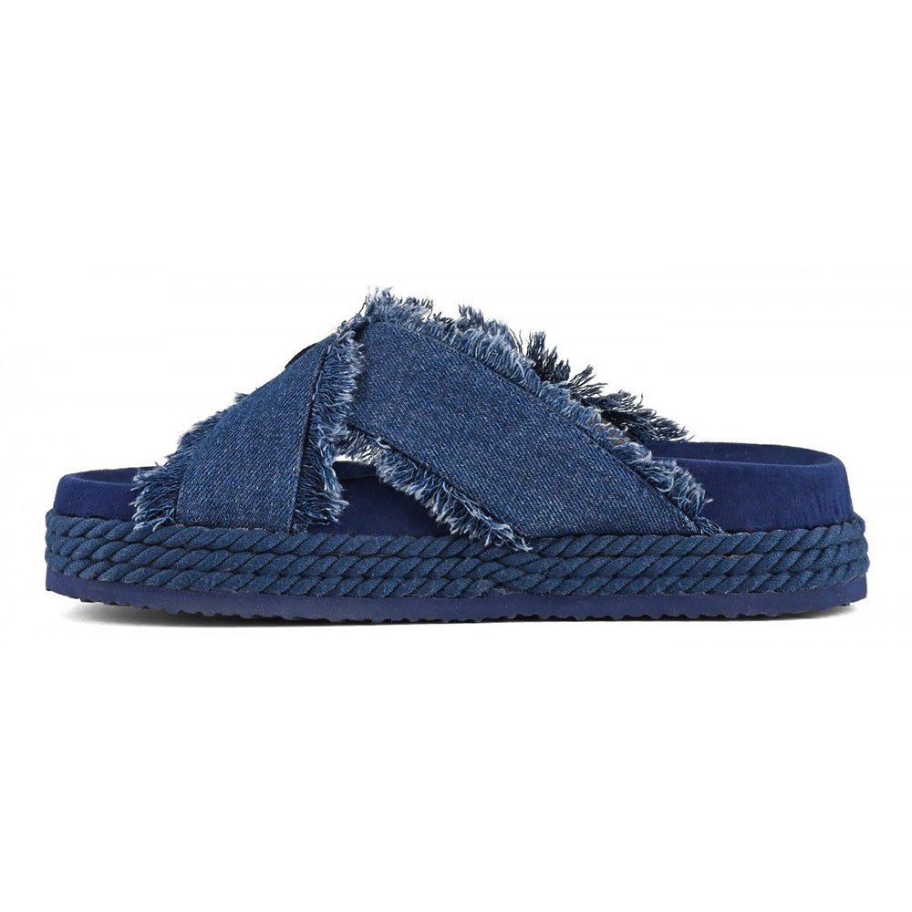 כפכפי Mou Criss-Cross Sandal נשים