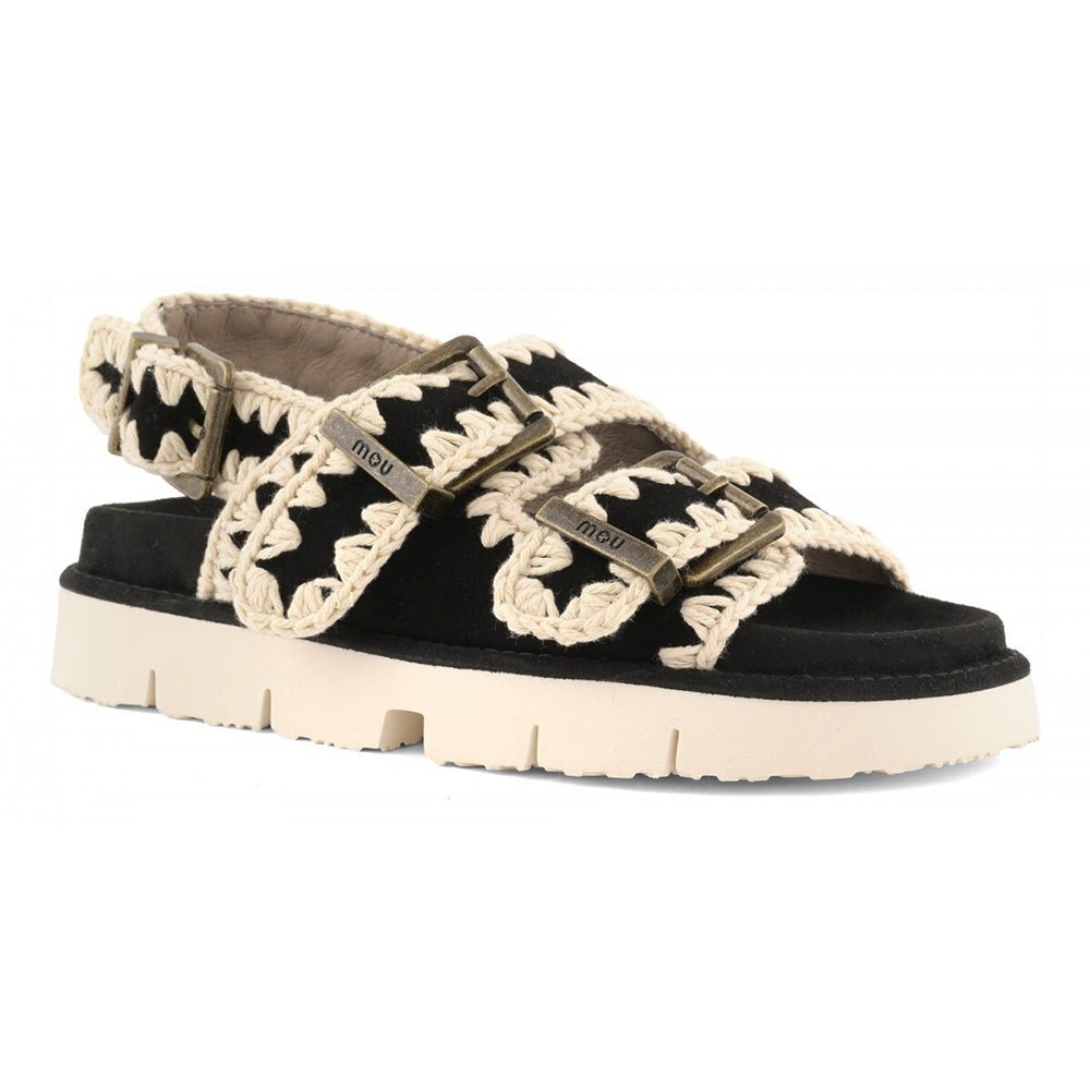 סנדלי Mou Bio Two Buckles Back נשים