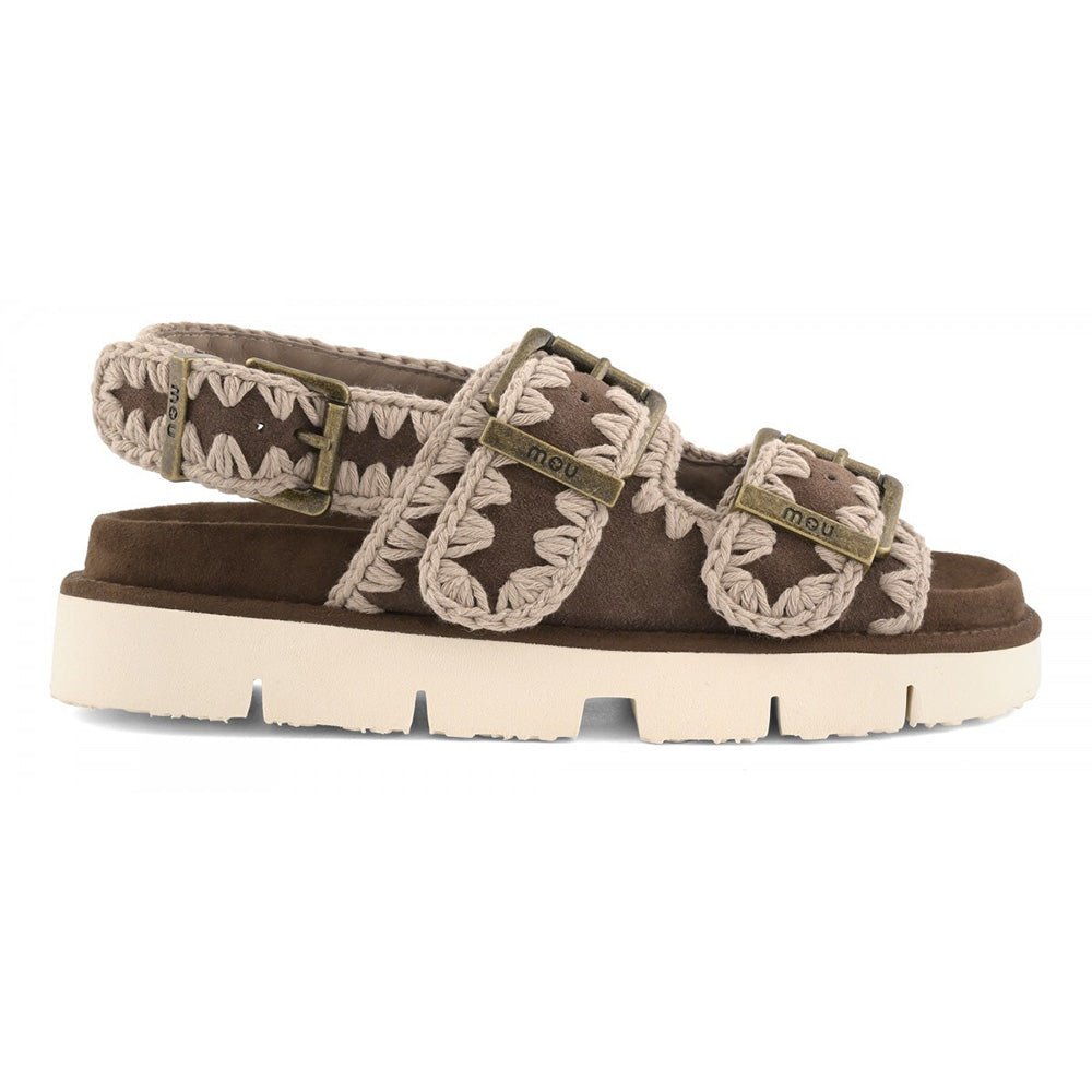 סנדלי Mou Bio Two Buckles Back נשים