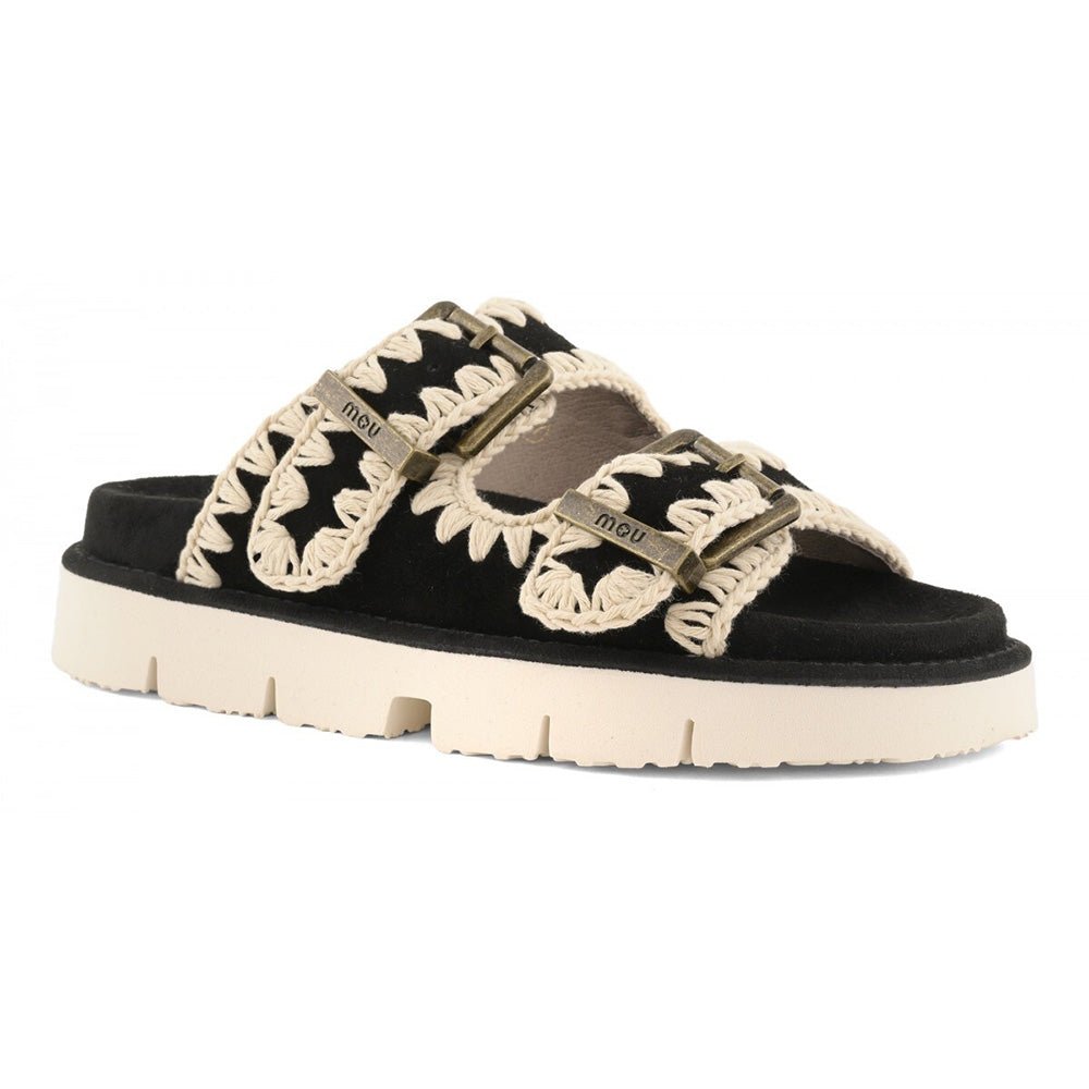 כפכפי Mou Bio Sandal Two Buckles נשים