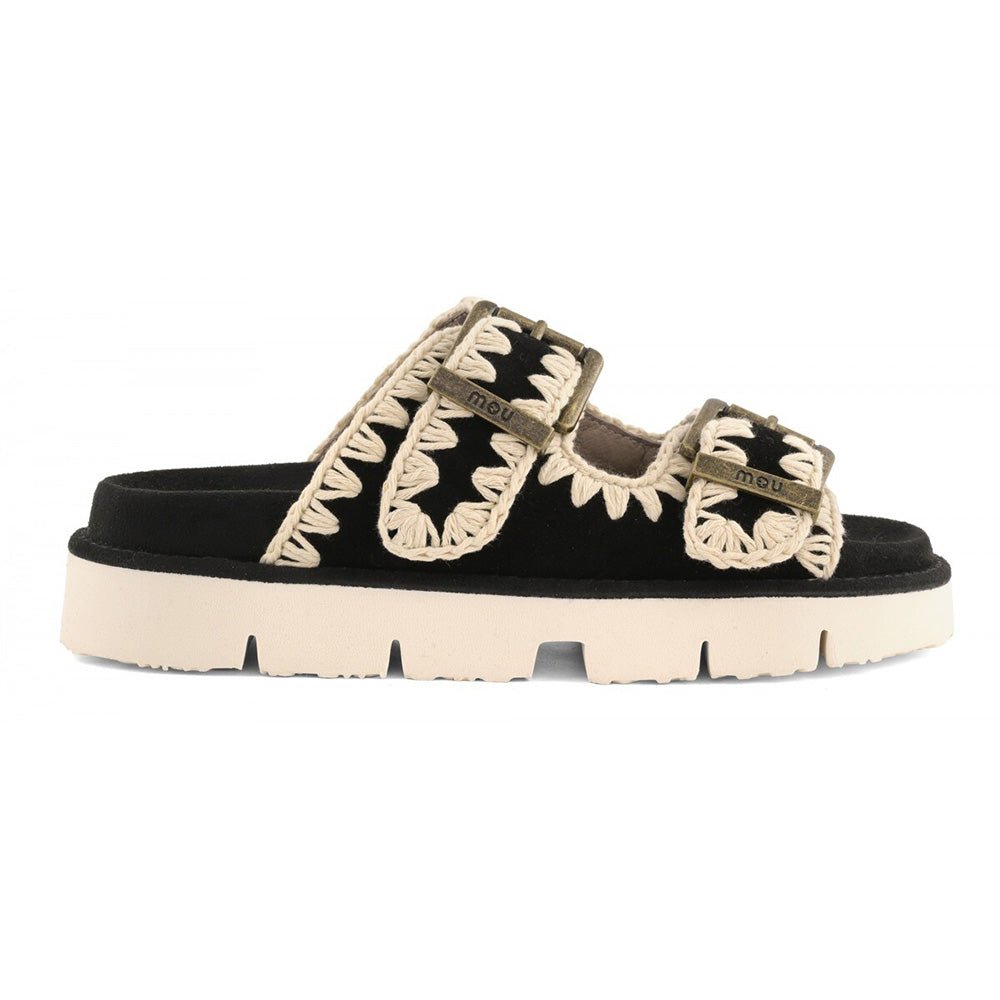 כפכפי Mou Bio Sandal Two Buckles נשים