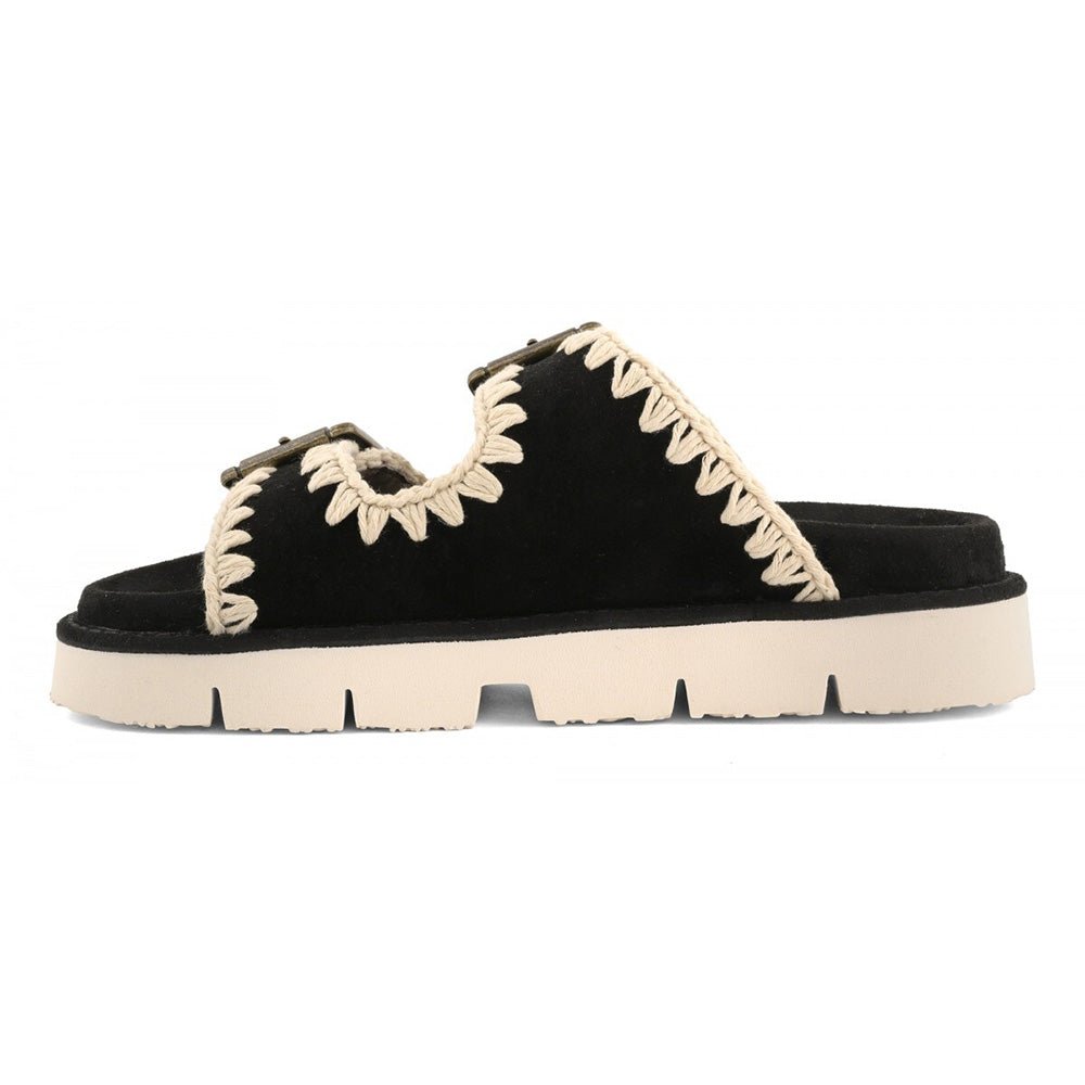 כפכפי Mou Bio Sandal Two Buckles נשים