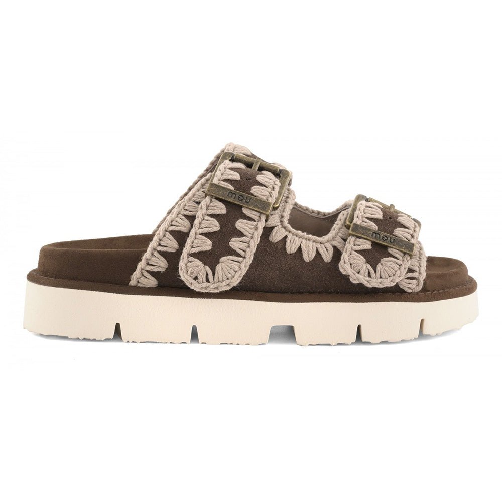 כפכפי Mou Bio Sandal Two Buckles נשים