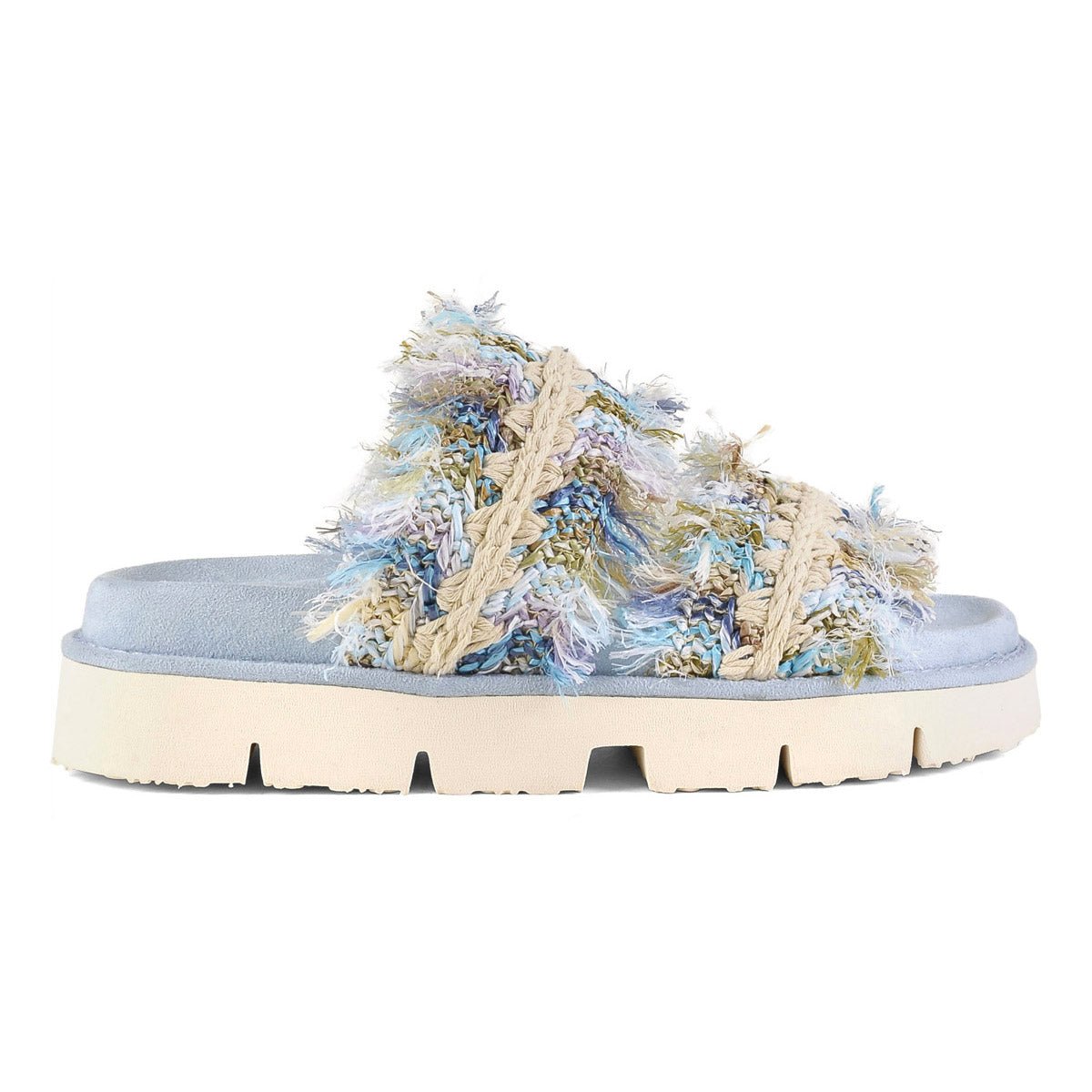 כפכפי Mou Bio Sandal Fringed נשים