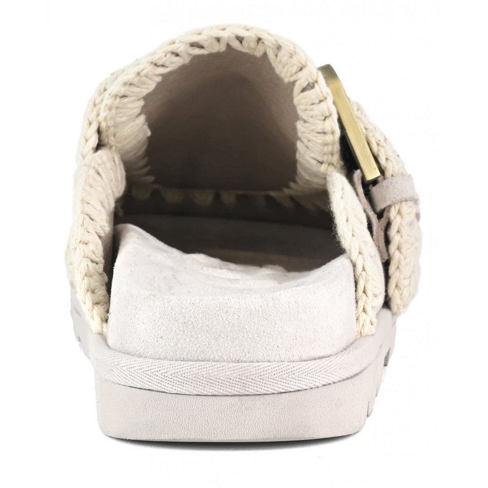 כפכפי Mou Low Bio Sabot Two-Buckles נשים