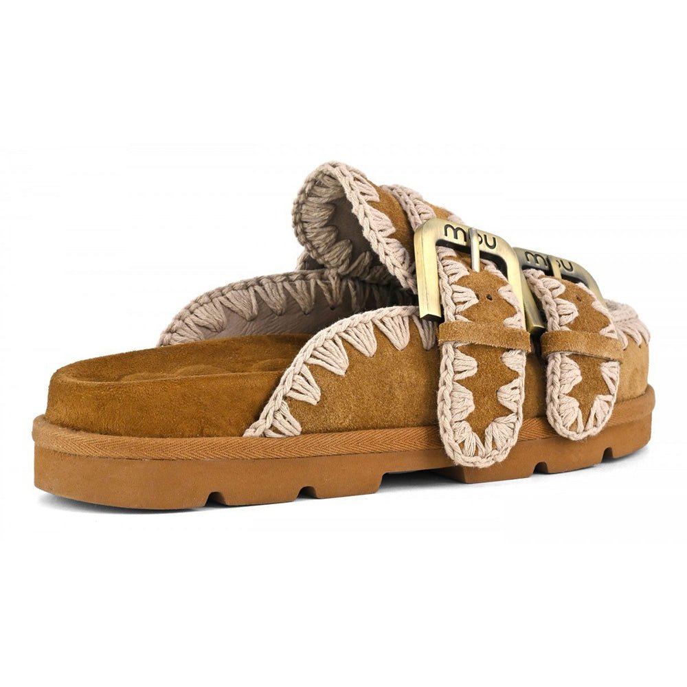 כפכפי Mou Low Bio Sabot Two-Buckles נשים