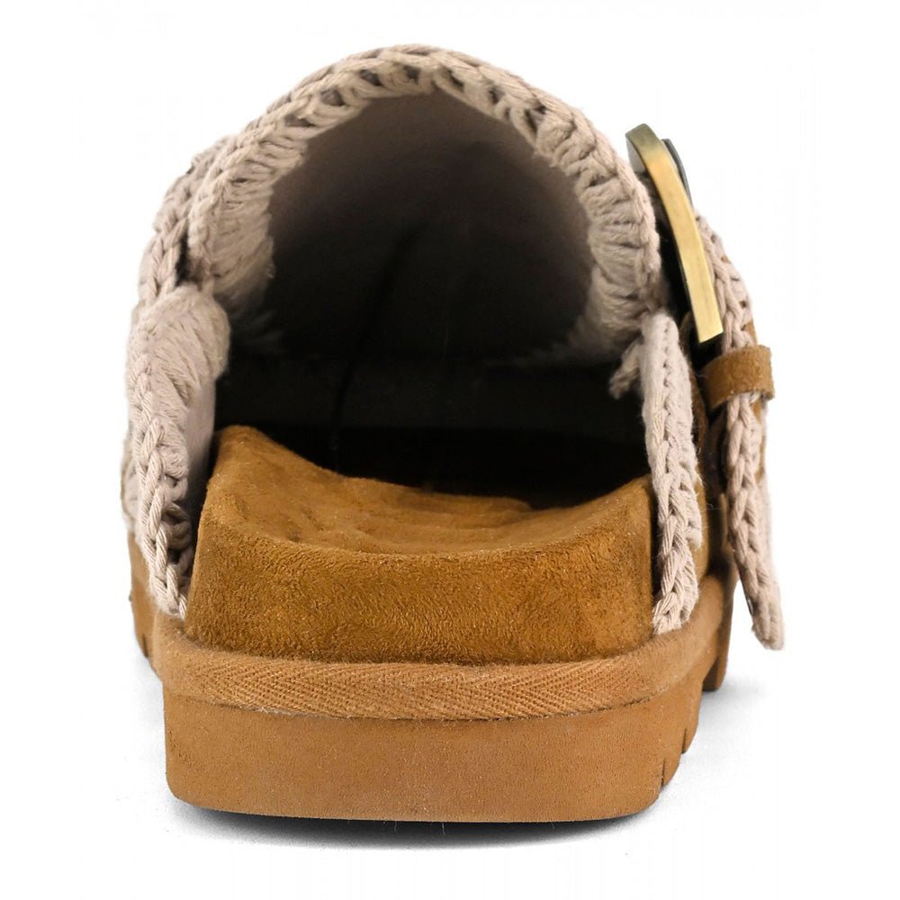 כפכפי Mou Low Bio Sabot Two-Buckles נשים