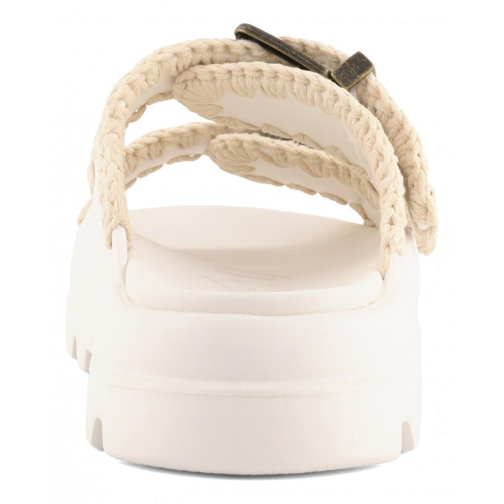 כפכפי Mou Eva One-Piece Slide Two-Buckle נשים