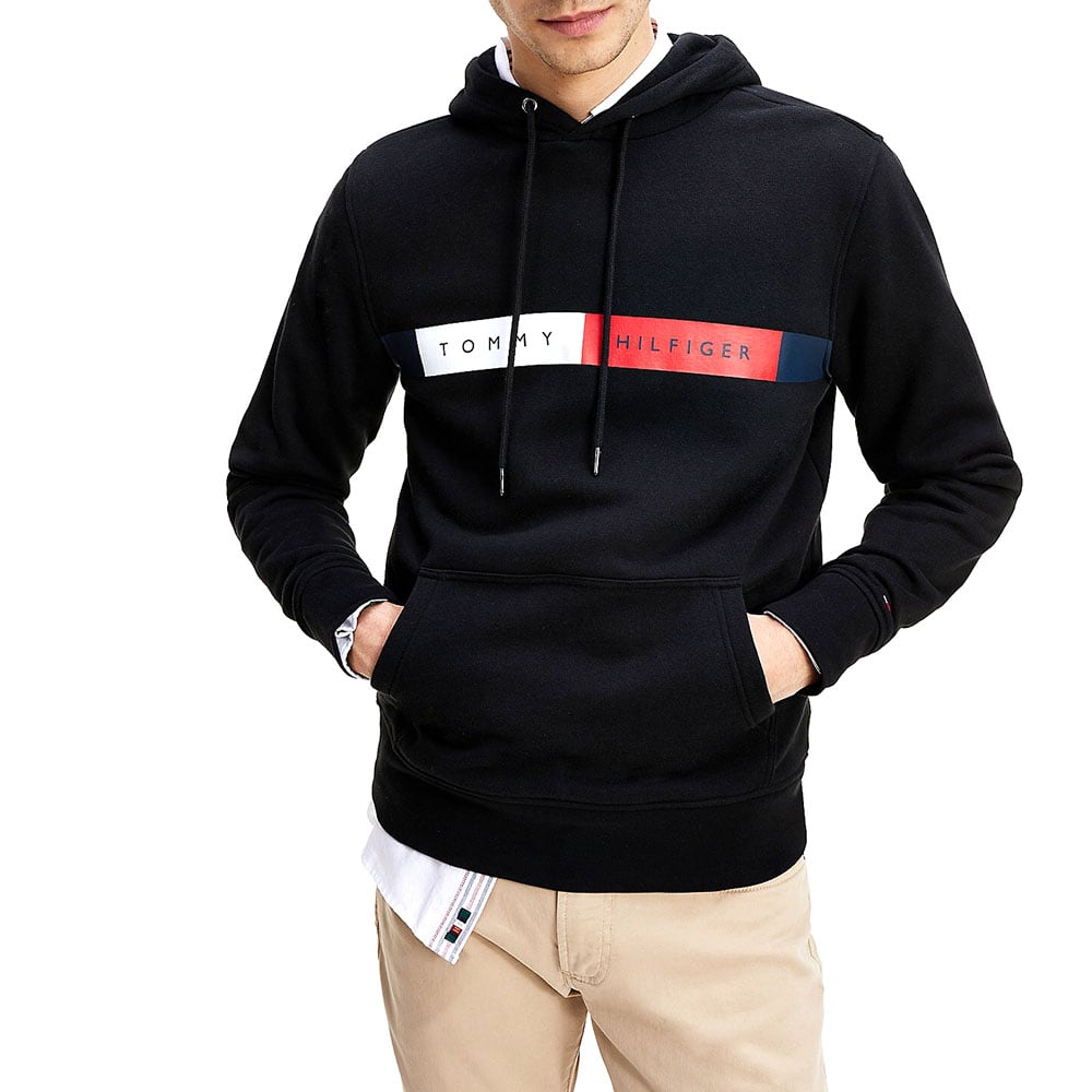 סווטשירט קפוצ'ון טומי הילפיגר Organic Cotton Fleece גברים