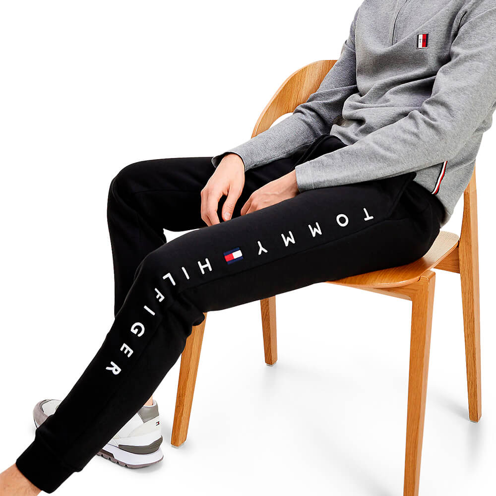 מכנס ספורט ארוך טומי הילפיגר Logo Embroidery גברים