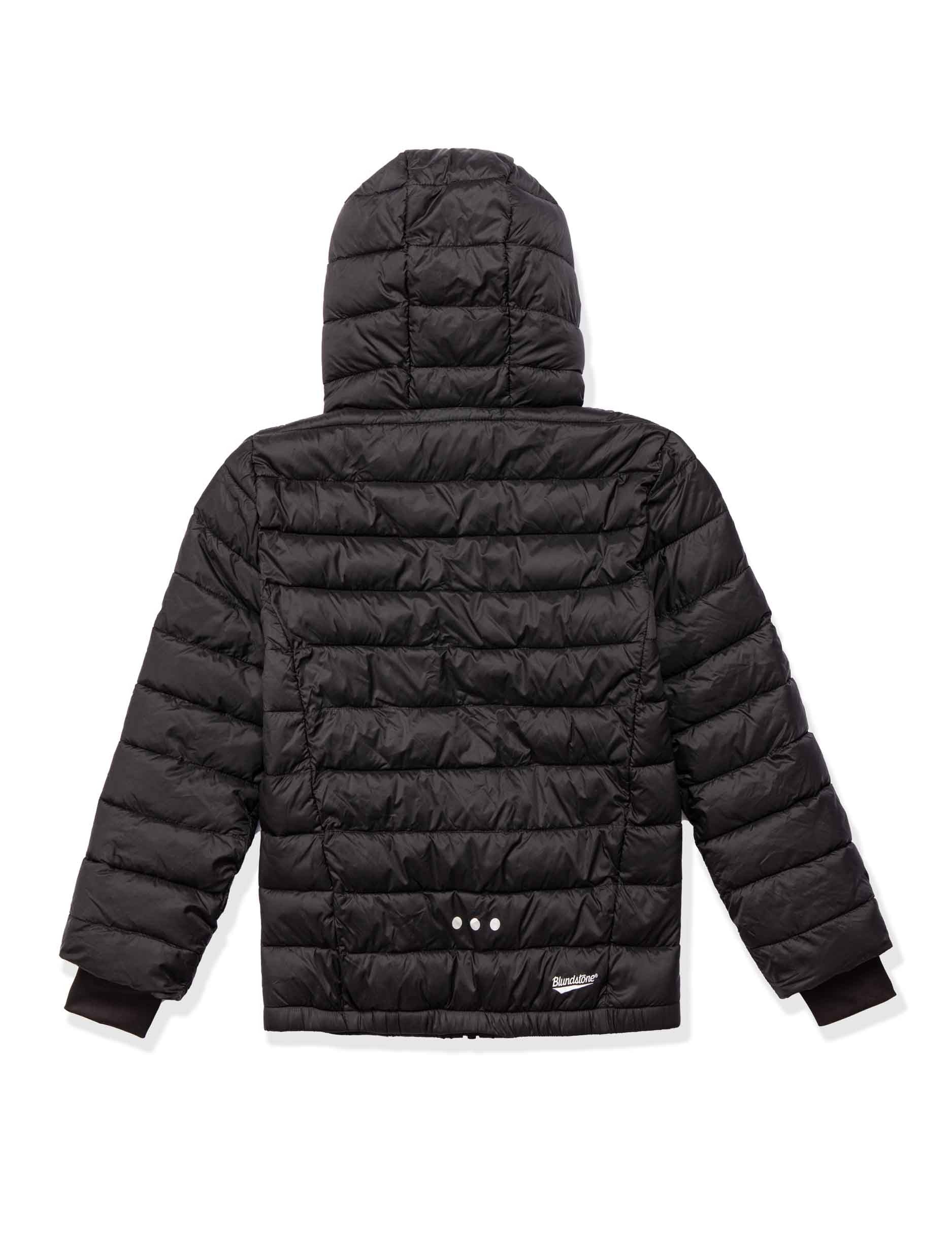 Blundstone - מעיל פוך בלנסטון לילדים בצבע שחור מאט