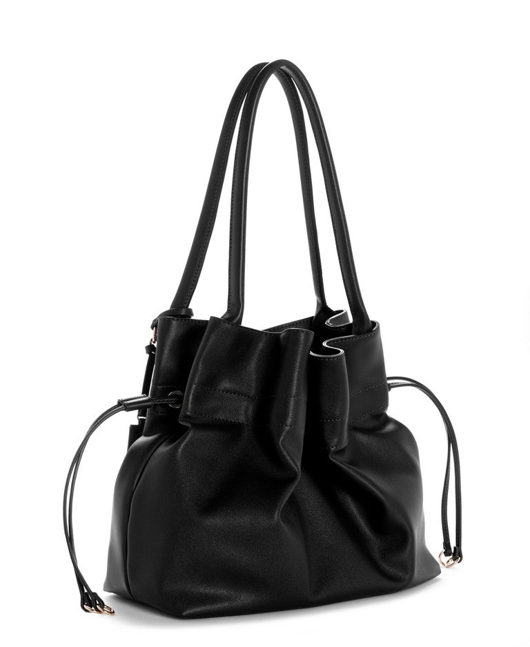 תיק Guess Karima Drawstring Tote נשים - gus-NG224923-BLA-One-Size