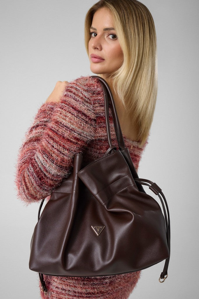 תיק Guess Karima Drawstring Tote נשים