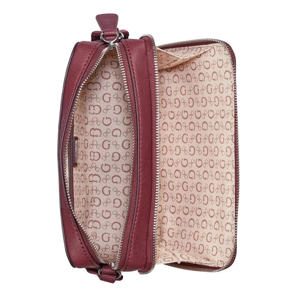 תיק Guess Viviette Mini Dbl Zip Crossbdy נשים