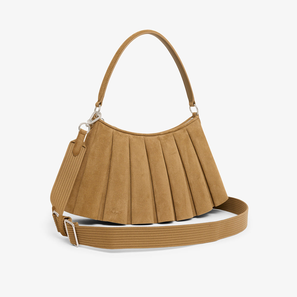 תיק לקוסט Medium Lenglen Suede Leather Purse נשים