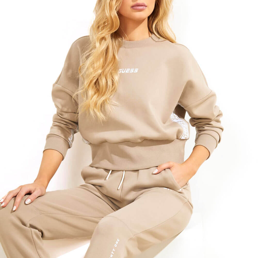 סווטשירט Guess נשים Abby Sweatshirt