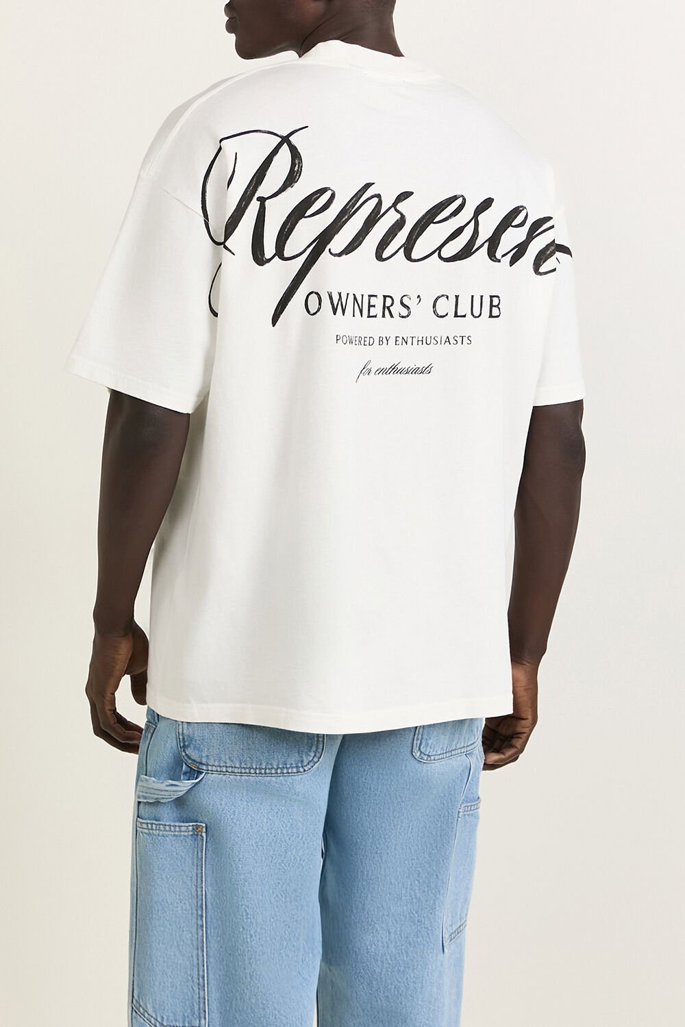 חולצת טישירט קצרה רפרזנט Owners Club Script גברים