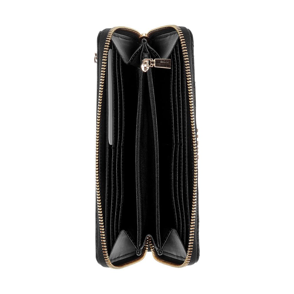 ארנק Guess Karnilla Logo Slg Lrg Zip Arnd נשים