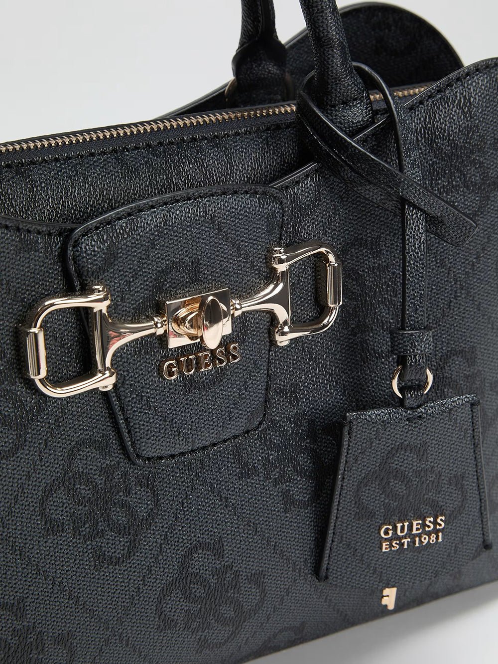 תיק Guess Janie Logo Girlfriend Satchel נשים