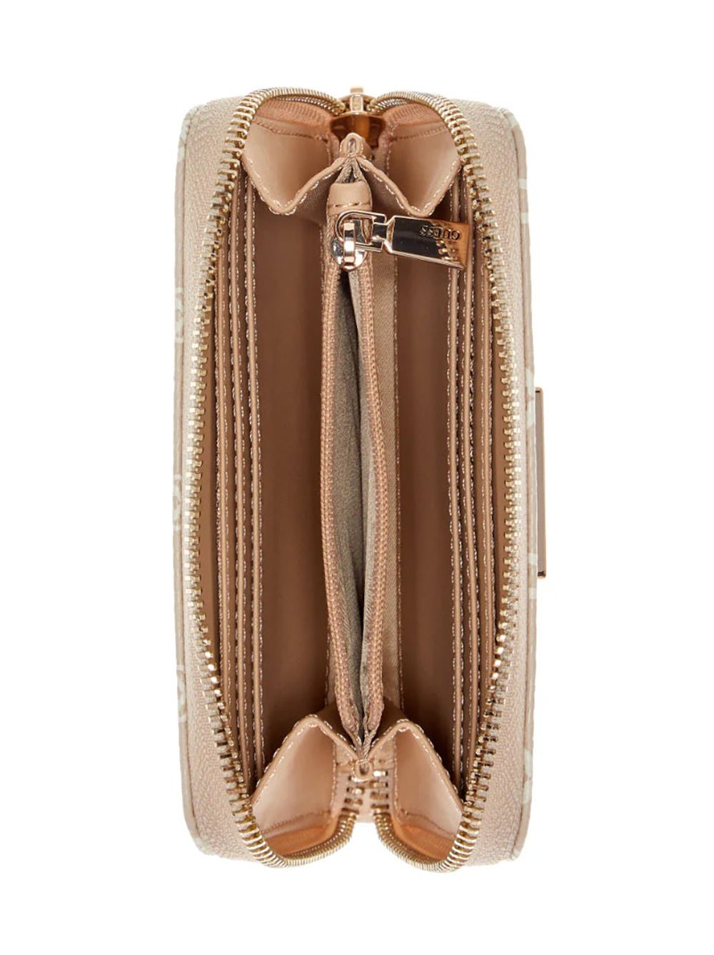 ארנק Guess Janie Logo Slg Med Zip Around נשים