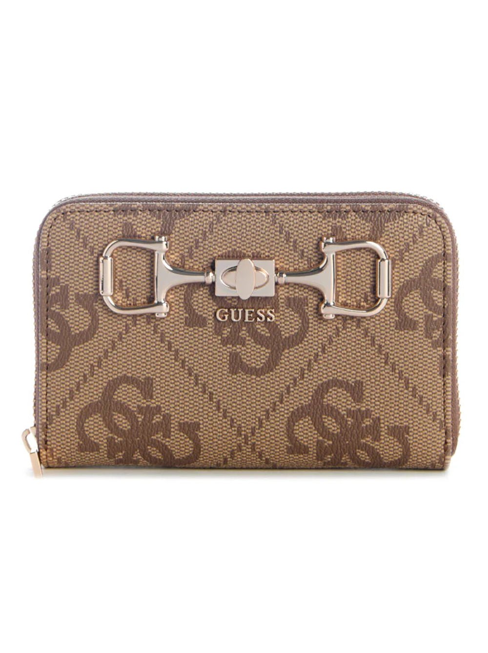 ארנק Guess Janie Logo Slg Med Zip Around נשים