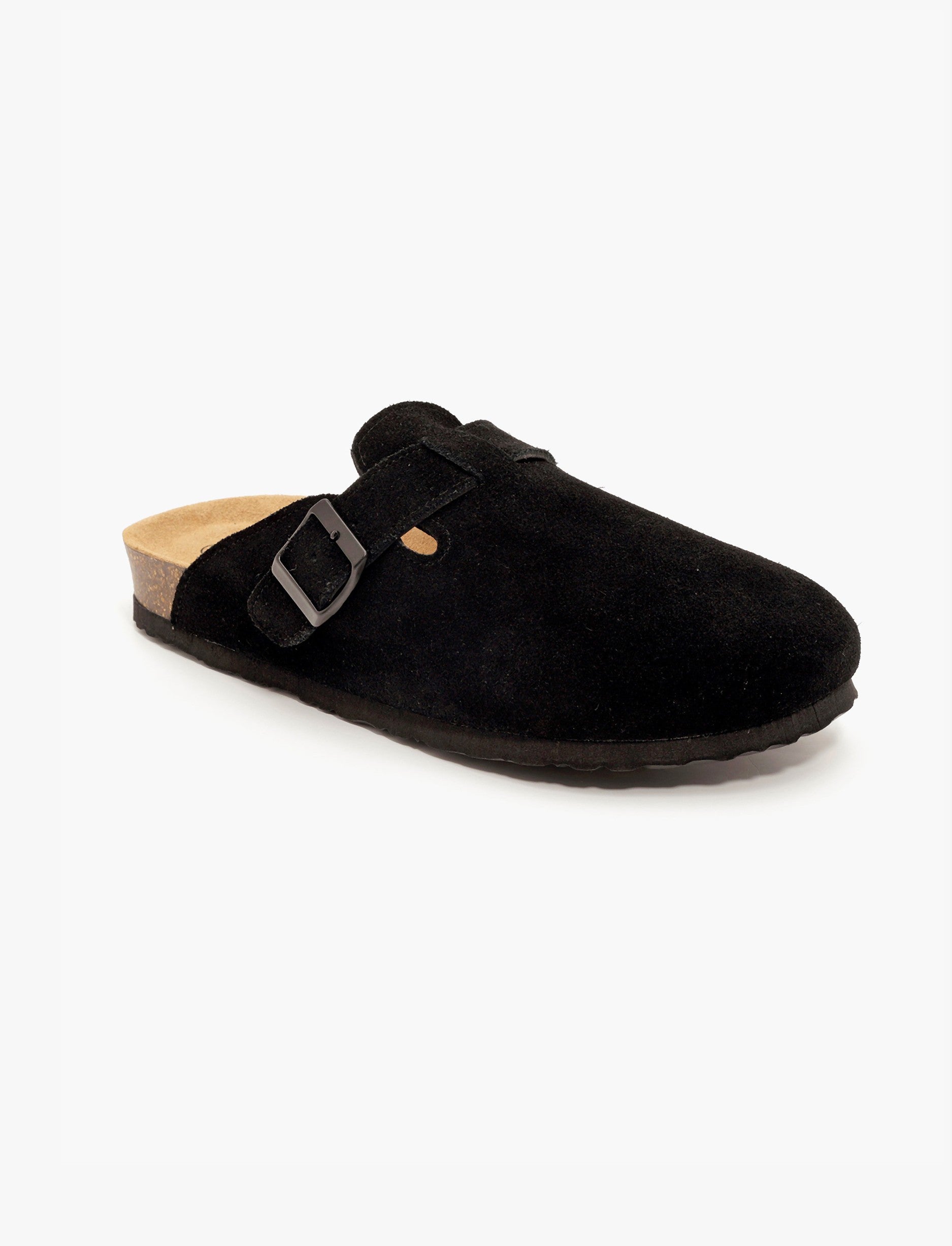 Oscars - כפכפי זמש אלביס סבנטי ניין לגברים בצבע שחור