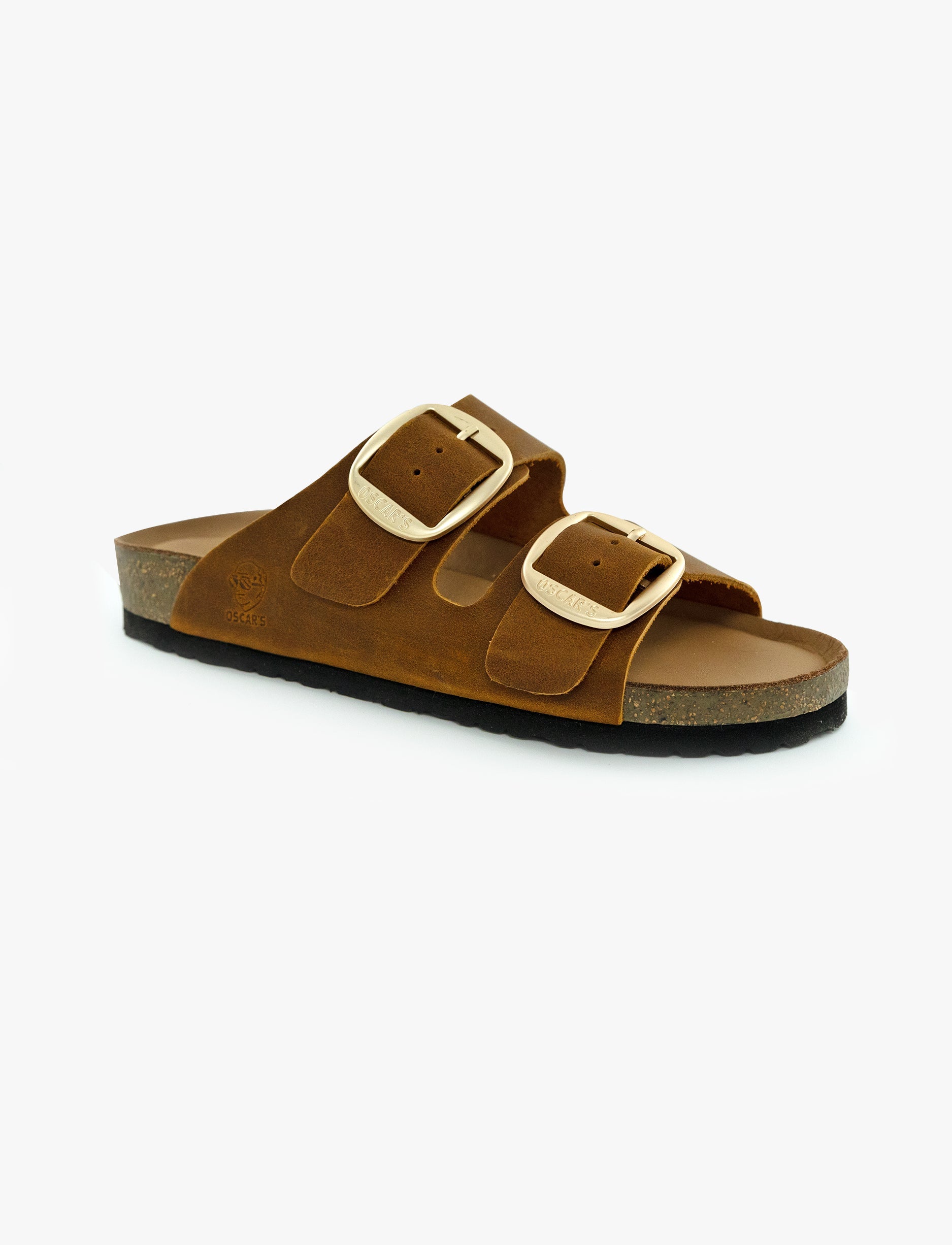 Oscars - כפכפי אוסקרס דגם אלן לנשים בצבע חום