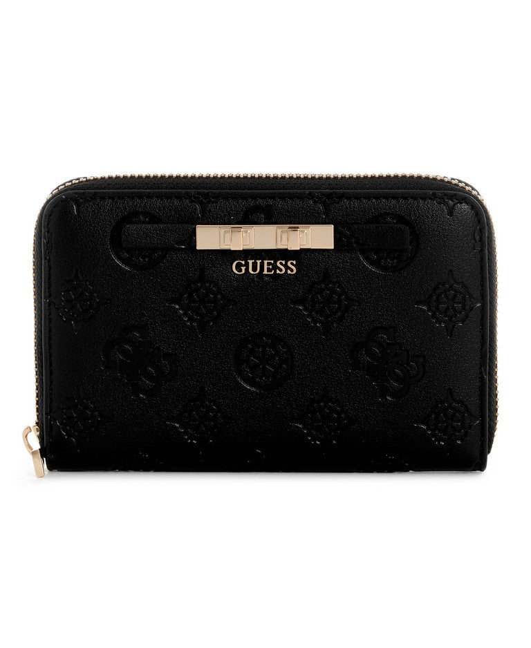 ארנק Guess Carmella Slg Medium Zip Around נשים - gus-PD2225140-BLO-One-Size
