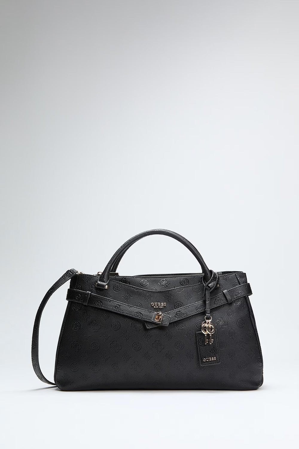 תיק Guess Ella Logo Lrg Gfriend Satchel נשים