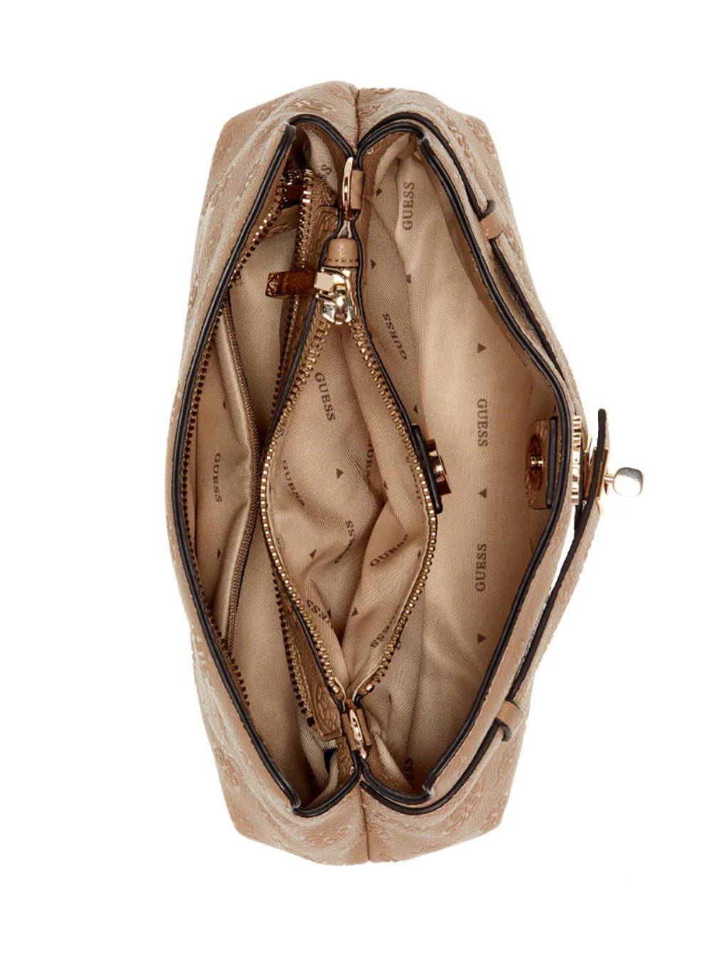 תיק Guess Ella Logo Girlfriend Crossbody נשים